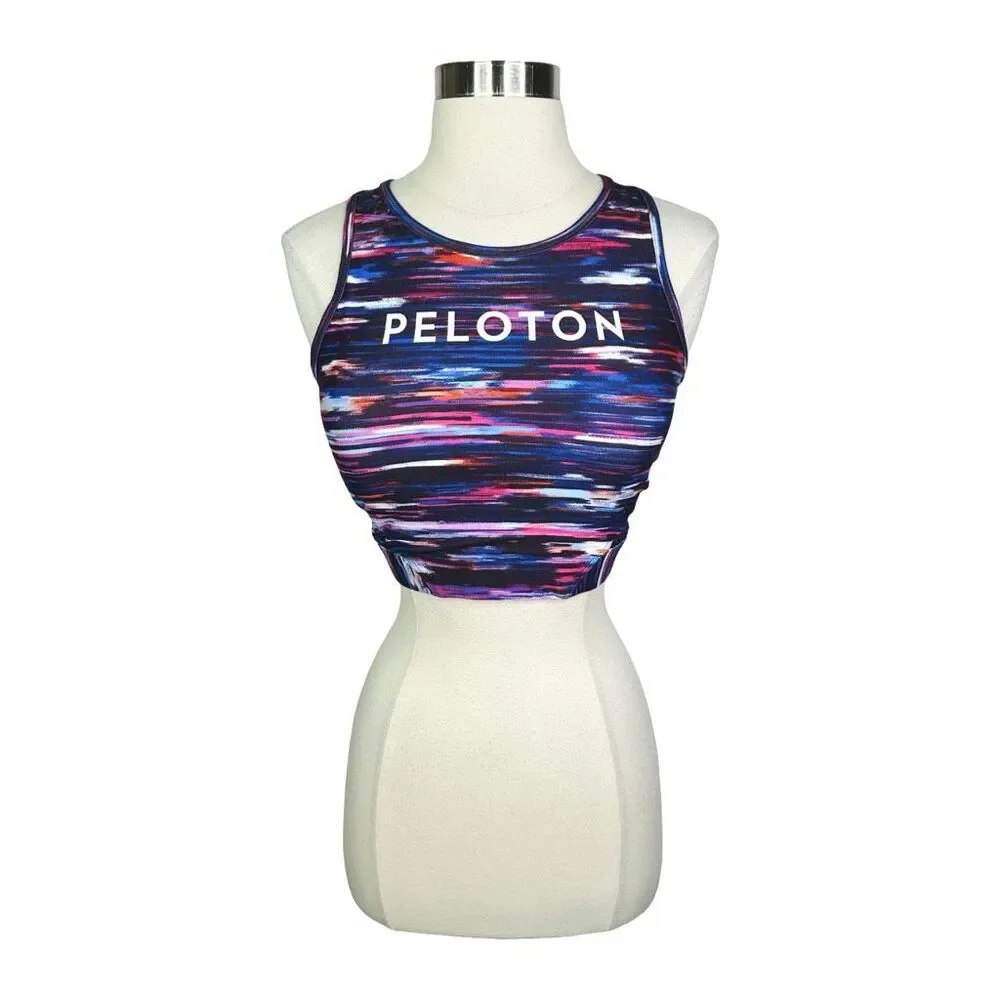 Peloton Melody High Neck Sports Bra - Size Large - Picture 2 of 6